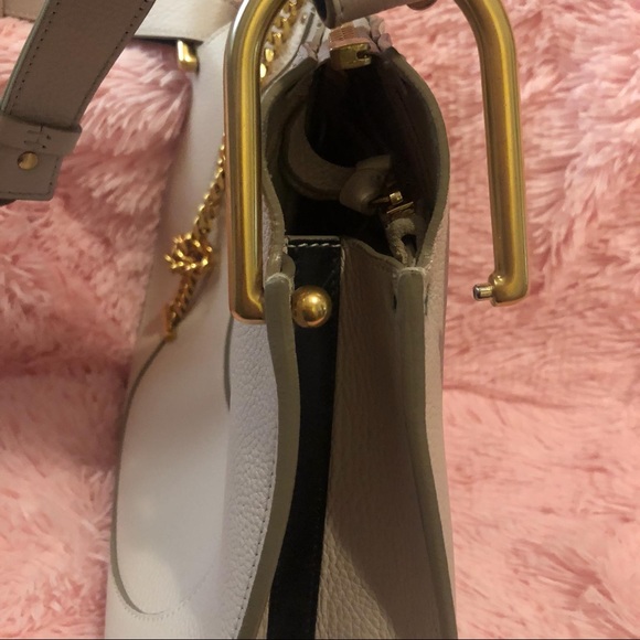 Chloe Natural Hayley leather / Suede Shoulder Bag - Picture 7 of 8